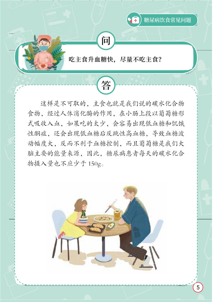 糖尿病饮食常见问题